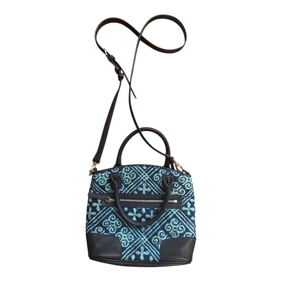 Vera Bradley Bag Day Off Cuban Tiles Crossbody - Picture 7 of 12